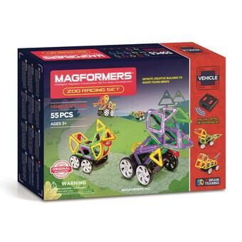 Magformers zoo racing set, 55 st.
