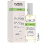 Demeter Rice Paddy - Eau De Cologne - Doftprov - 2 ml