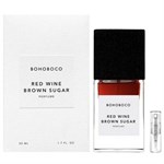 Bohoboco Red Wine Brown Sugar - Parfum - Doftprov - 2 ml