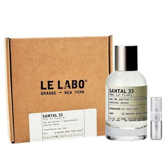 Le Labo Santal 33 - Eau de Parfum - Doftprov - 2 ml