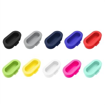 10 st silikon antidammplugg för Garmin Fenix 5S / 5 / 5X [10 färger / paket]