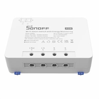 SONOFF POWR3 High Power Smart Switch Effektmätning WiFi Hem Röstkontroll Switch