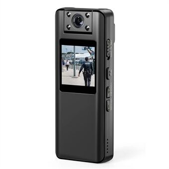 A22 4GB Rörelsedetektering Night Vision Videokamera Brusreducering Intelligent röstinspelare med ryggklämma