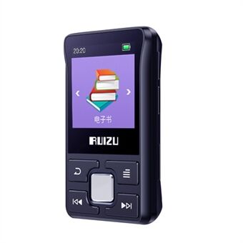 RUIZU X55 1,5-tum skärm BT MP3 bärbar musikvideospelare med högtalare FM-radioinspelning