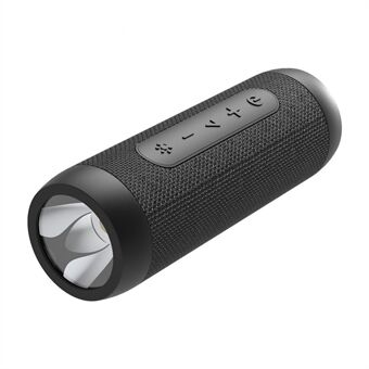 ZEALOT S22 Bärbar vattentät Bluetooth-högtalare FM-radio Boombox trådlös musikhögtalare med ficklampa