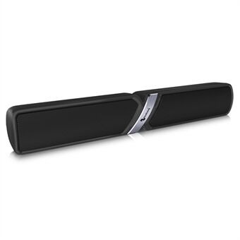 NR-6017 Bluetooth trådlös högtalare 10W mini portabel Outdoor med mikrofonstöd USB-enhet/TF-kort - svart