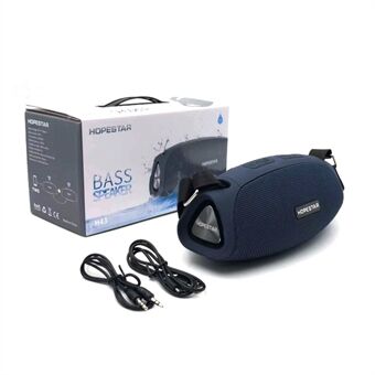 HOPESTAR H43 Bärbar trådlös Bluetooth-högtalare Vattentät Super Bass Stereohögtalare Support TF FM