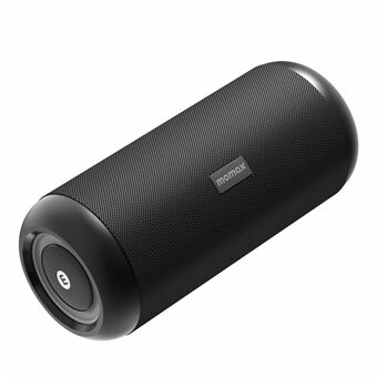 MOMAX INTUNE Plus Bärbar Bluetooth TWS trådlös högtalare Outdoor Vattentät stereomusik subwoofer med RGB-ljus