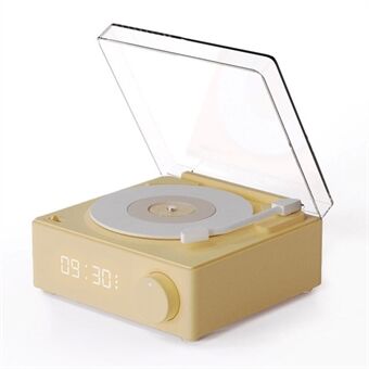 X11 Klocka Vinyl Skivspelare Skivspelare Stereoljud Retro Bluetooth-högtalare