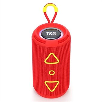 T&G TG656 RGB Lätt bärbar ljudkolumn Bluetooth-högtalare för Outdoor