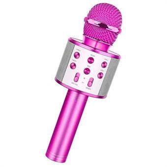 Trådlös karaokemikrofon Uppladdningsbar Home KTV Party Bluetooth Handheld Mic-högtalare