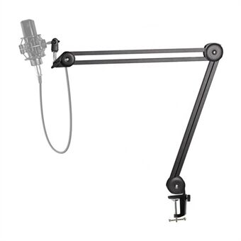 Studio Condenser Microphone Adjustable Suspension Scissor Arm Stand 50cmx2 for PC YouTube Video Streaming Gaming
