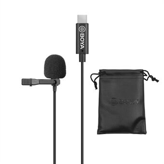 BOYA BY-M3 Omnidirectional Digital Lavalier Microphone USB Type-C Cable 6 Meters