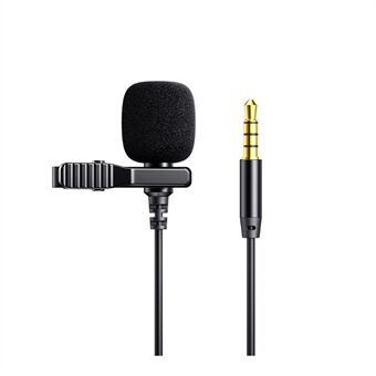 JOYROOM JR-LM1 Accurate Sound Pick-up Lapel Microphone for Live Broadcast, 2m