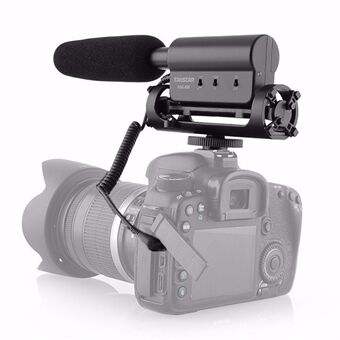TAKSTAR SGC-598 Intervju Videoinspelning Mic Kondensatormikrofon för DSLR-kamera