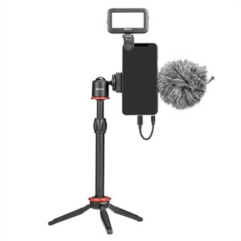BOYA BY-VG350 Ultimate Smartphone Video Kit with BY-MM1+ Super-cardioid Microphone and LED Light