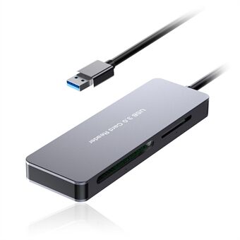 ROCKETEK CR304-A Allt i 1 5 kort USB3.0 minneskortläsare Adapter för SD / TF / CF / MS Compact Flash