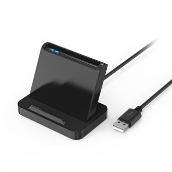 ROCKETEK SCR816 USB 2.0 Smart Card Reader CAC SIM IC ATM Bankkortsläsare Datoradapter