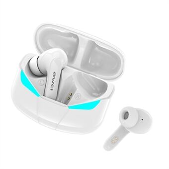 AWEI T35 HiFi TWS Bluetooth ENC hörlurar Trådlös sportspel Musik Touch Vattentätt AAC stereoheadset med mikrofon