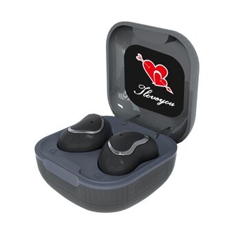 TWS-23 Semi-in-ear TWS trådlösa sporthörlurar Brusreducering Bluetooth 5.1 hörlurar