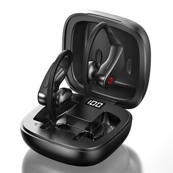 B10 Bluetooth 5.0 Trådlösa hörlurar LED Digital Display TWS Ear Hook Sports Music Headset