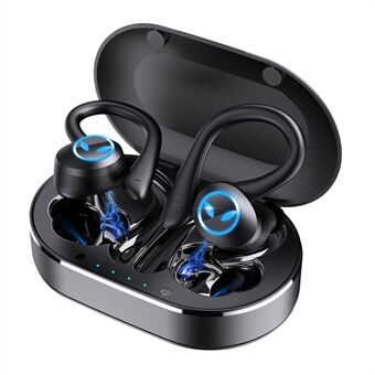 Q25 TWS Öronsnäckor Trådlöst in-ear-headset Bluetooth 5.1-hörlurar Vattentät brusreducerande design Hörlurar med sporthörlurar