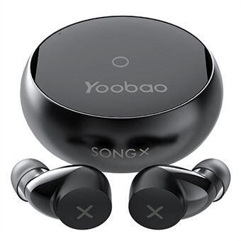 YOOBAO YB-SX06 In-Ear Bluetooth Headset Trådlösa hörlurar IPX5 Vattentäta hörlurar för inomhussport Outdoor