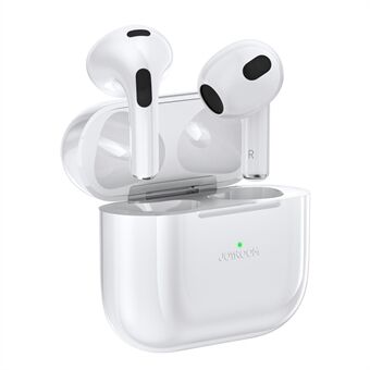 JOYROOM JR-T03S Plus TWS-headset Bilateralt halv-i-örat Bluetooth-hörlurar Trådlösa hörlurar stöder trådbunden/trådlös laddning
