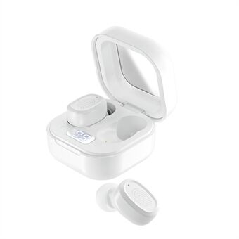 BY18 Digital Display Bluetooth-hörlurar Trådlöst headset med laddningsfodral