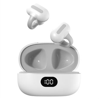 TWS-S8 trådlösa Bluetooth 5.3-hörlurar Svettsäkra sporthörlurar med clip-on