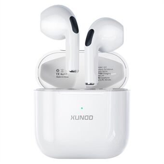XUNDD X27 Trådlösa hörlurar TWS halv-öronpluggar Bluetooth 5.1 Hörlurar 40 timmars speltid