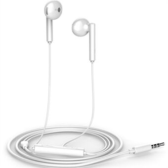 HUAWEI AM115 3,5 mm in-ear hörlurar med mikrofon för Huawei iPhone Samsung Sony etc.