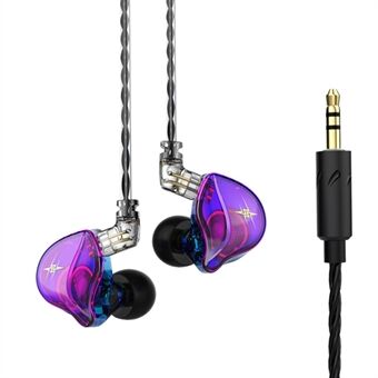 QKZ ZXT (Standard Version) 3.5mm Wired HiFi Heavy Bass In-ear Earphone Noise reduction Stereo Music Game Headset