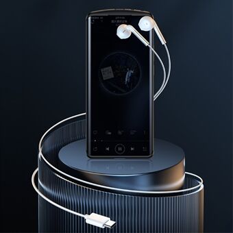 XUNDD XDHE-016 Type-C Plug Semi-in-ear Trådbunden hörlur för telefon Tablet Bärbar musikheadset