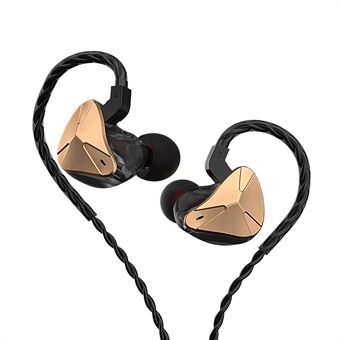 CVJ Demon Wired Earphones 3,5 mm Plug HiFi-hörlurar med löstagbar kabel (ingen mikrofon)