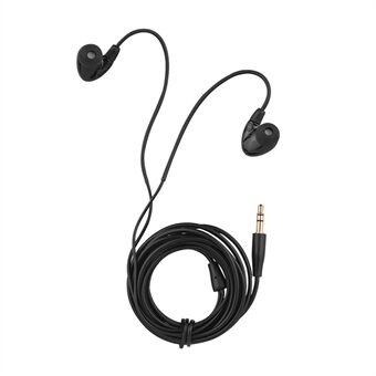 TAKSTAR TS-2260 In Ear Headset Trådbundna hörlurar Brusreducerande hörlurar med 6,3 mm gränssnittsadapter för inspelning Övervakning av musik Lyssna