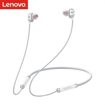 LENOVO HE08 Bluetooth 5.0 Trådlösa hörlurar med halsband Stereo vattentäta sportbrusreducerande hörlurar med mikrofon kompatibel med iOS/Android