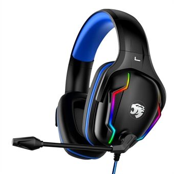 IMYB A80 trådbundna over-ear stereohörlurar RGB Lätt tung bas E-sport PC-spelheadset