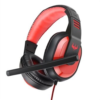 OVLENG OV-P7 Over-Ear Gaming Hörlurar Stereoljud 3,5 mm trådbunden PC E-sport No Delay Headset med mikrofon