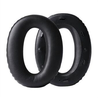 1 par ersättningskuddar för hörlurar i läder för Sony MDR-1000X WH-1000XM2