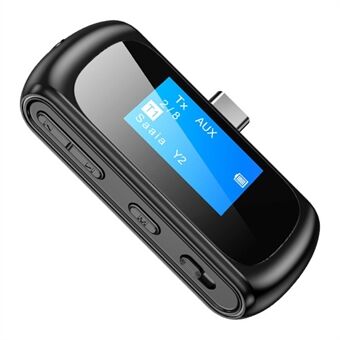 C32 för Nintendo Switch Type-C Bluetooth 5.1 sändare mottagare Trådlös ljudadapter med bildskärm