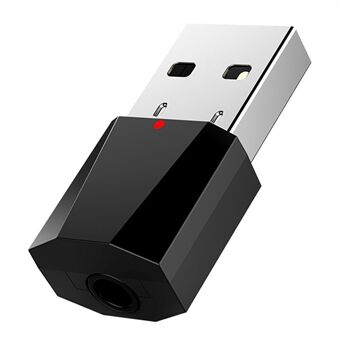 USB Bluetooth Adapter Trådlös Audio Receiver 3.5mm Dator / Bil Bluetooth 4.2 Musikmottagare