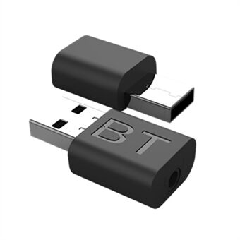 BT005 USB BT 5.0 Receiver Högtalarförstärkare AUX Audio Adapter Bil Trådlös Stereo USB Mini Bluetooth Dongel