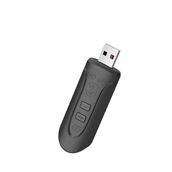 B52 AptX Low Latency / LL Bluetooth 5.0-sändare Audio USB Adapter 3,5 mm AUX-jack trådlös dongel