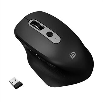 FUDE E603TU Dual-Mode trådlös Bluetooth-mus 1200DPI Uppladdningsbar mus Bärbar Business Type Möss för kontor