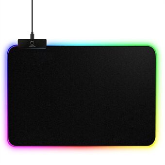 350x250x3mm RGB Gaming musmatta USB Färgglad LED-ljus Cool musmatta