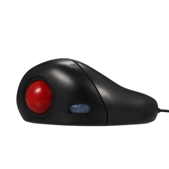 Ergonomisk trådbunden Trackball-mus 4 justerbara DPI-nivåer Optisk minihandhållen minimus med hög Precision för Win7 / 8 / ME / XP / NT PC