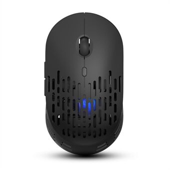 HXSJ T38 2.4G Wireless Mouse Mute Office Mice with 3 Adjustable DPI Colorful Breathing Light