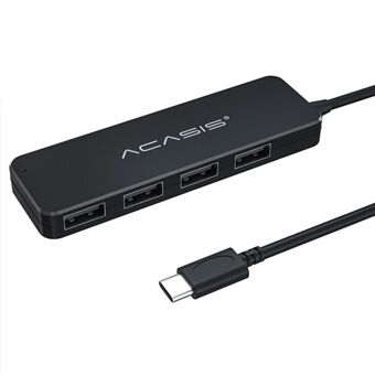 ACASIS AC2-L42 0,2 m Type-C till 4 USB2.0 Hub Adapter Multi-Port USB-C Hub Bärbar Type-C Splitter Converter 480 Mbps Dataöverföring