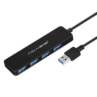 ACASIS AB3-L42 0,2 m kabel 4 portar USB3.0 splitter Dator Laptop 5 Gbps höghastighetsöverföring USB-hubb